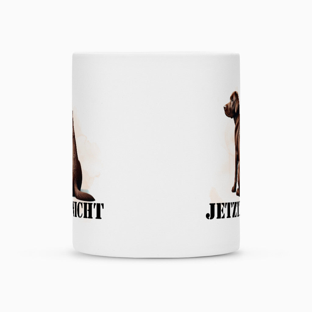 Tasse "Labrador braun - JETZT NICHT" – hunde-shirt.de