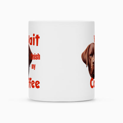 Tasse "Labrador braun - Wait..." – hunde-shirt.de