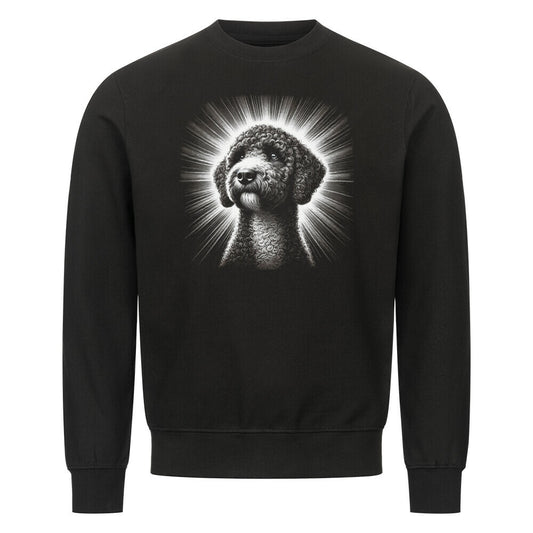 Premium Sweatshirt "Lagotto - Shine" Schwarz – hunde-shirt.de