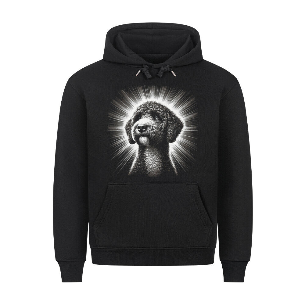 Premium Hoodie "Lagotto - Shine" Schwarz – hunde-shirt.de