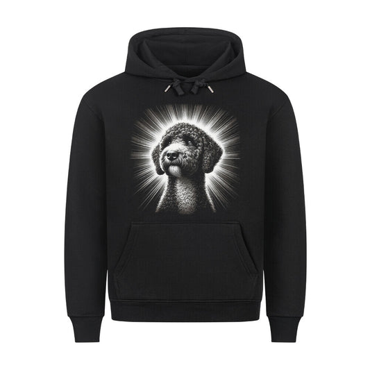 Premium Hoodie "Lagotto - Shine" Schwarz – hunde-shirt.de