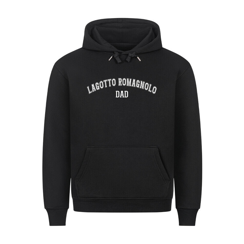 Premium Hoodie "Lagotto - DAD" Schwarz – hunde-shirt.de