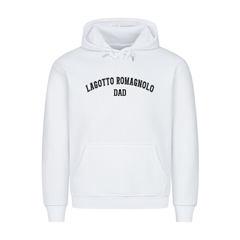 Premium Hoodie "Lagotto - DAD" Weiß – hunde-shirt.de