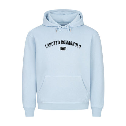 Premium Hoodie "Lagotto - DAD" Babyblau – hunde-shirt.de