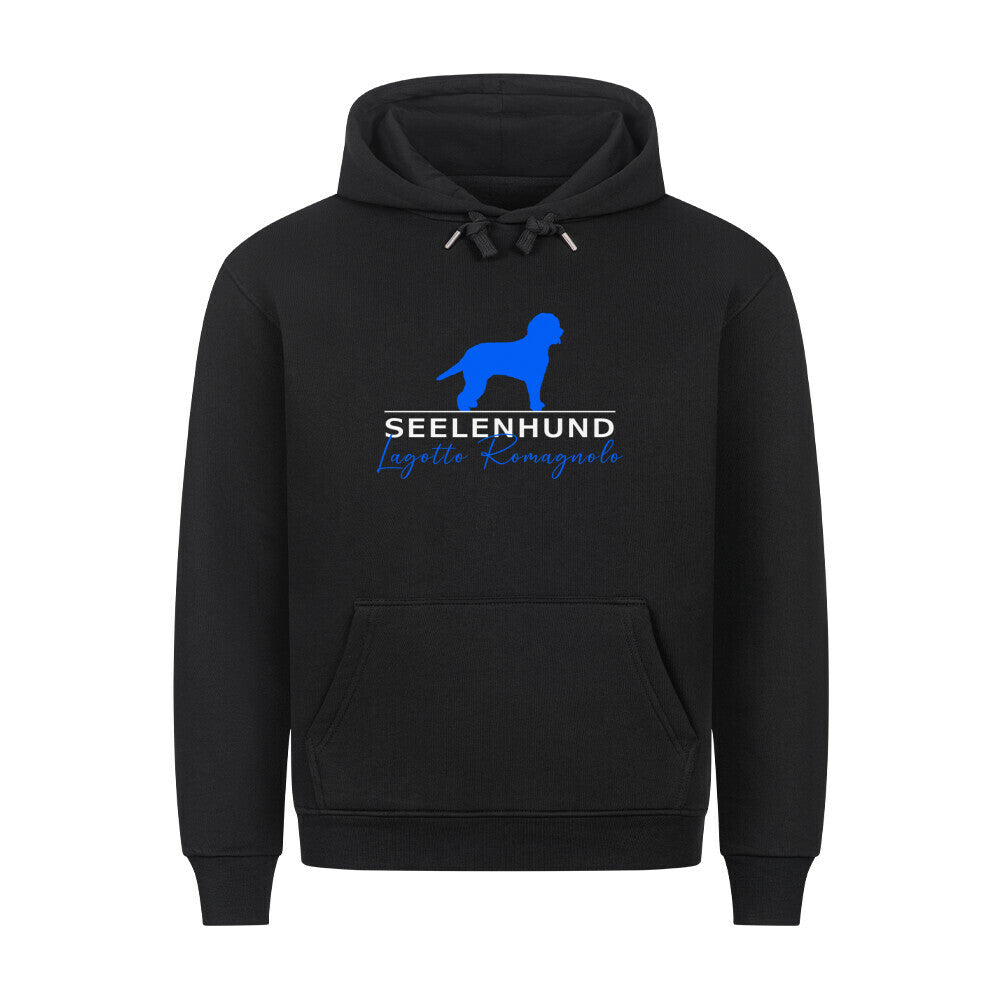 Premium Hoodie "Lagotto - Seelenhund" Schwarz – hunde-shirt.de
