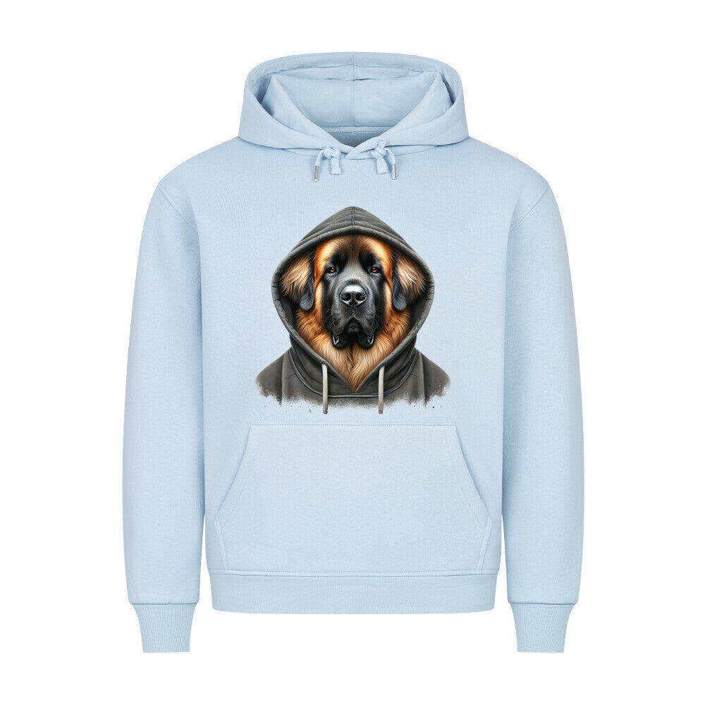 Premium Hoodie "Leonberger - Hooded" Babyblau – hunde-shirt.de
