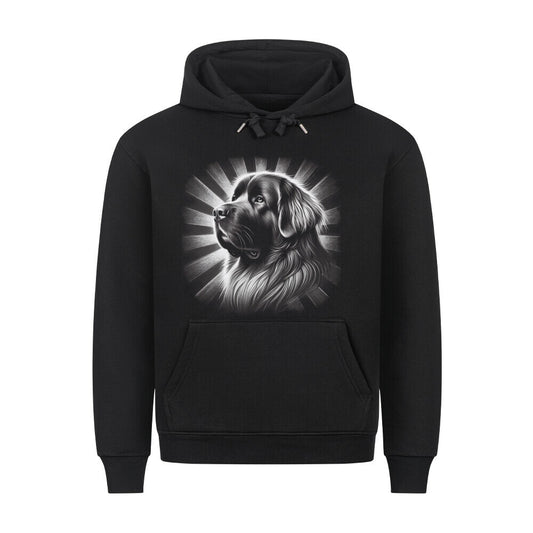 Premium Hoodie "Leonberger - Bright" Schwarz – hunde-shirt.de