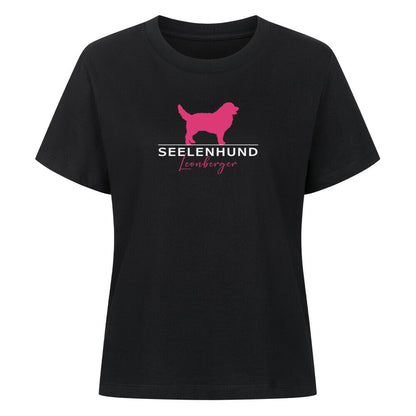 Premium Damen-Shirt "Leonberger - Seelenhund" Schwarz – hunde-shirt.de