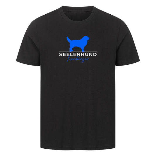 Premium T-Shirt "Leonberger - Seelenhund" Schwarz – hunde-shirt.de