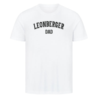 Premium T-Shirt "Leonberger - DAD" Weiß – hunde-shirt.de