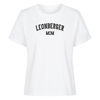Premium Damen-Shirt "Leonberger - MOM" Weiß – hunde-shirt.de