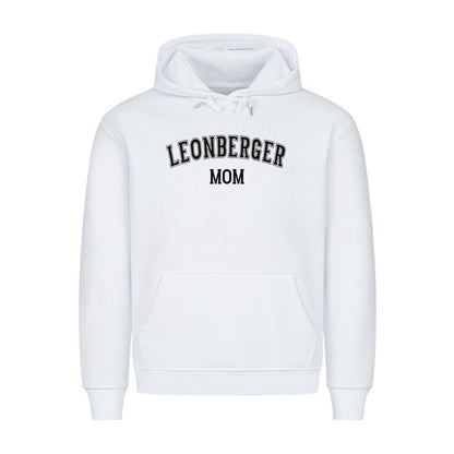 Premium Hoodie "Leonberger - MOM" Weiß – hunde-shirt.de