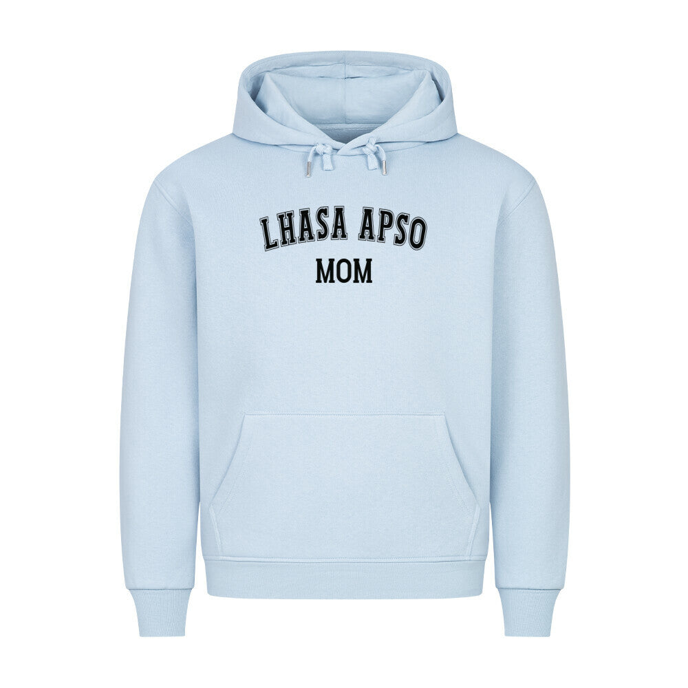 Premium Hoodie "Lhasa Apso - MOM" Babyblau – hunde-shirt.de