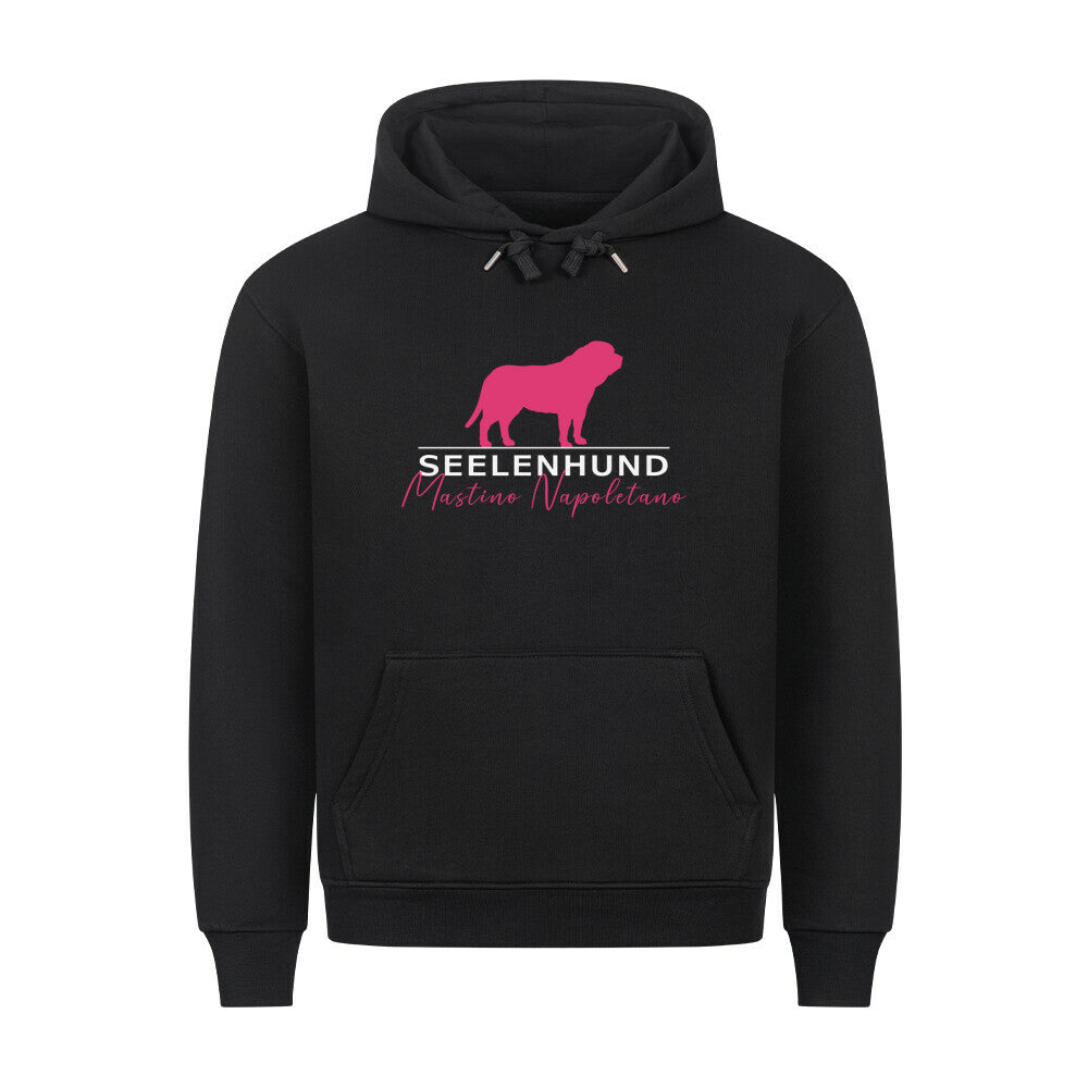 Premium Hoodie "Mastino - Seelenhund" Schwarz – hunde-shirt.de
