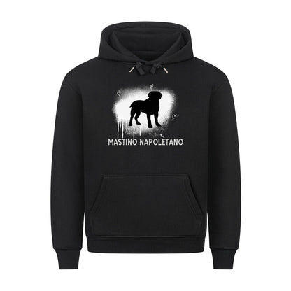 Premium Hoodie "Mastino - Brush" Schwarz – hunde-shirt.de