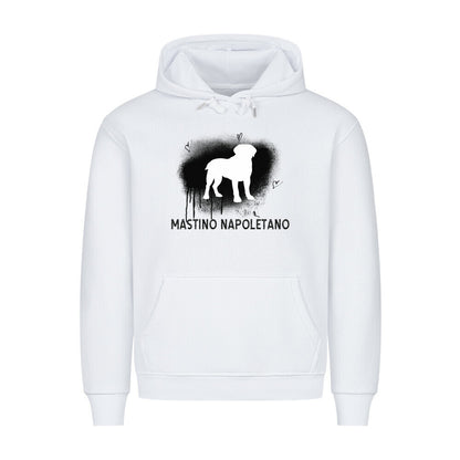 Premium Hoodie "Mastino - Brush" Weiß – hunde-shirt.de