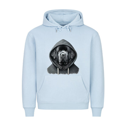 Premium Hoodie "Neufundländer - Hooded" Babyblau – hunde-shirt.de