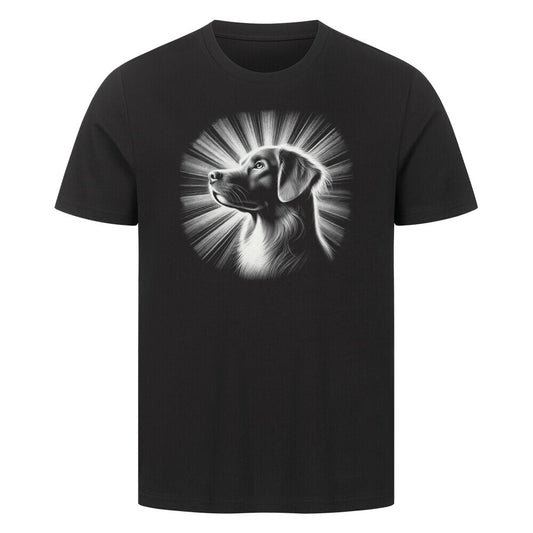 Premium T-Shirt "Nova Scotia - Bright" Schwarz – hunde-shirt.de