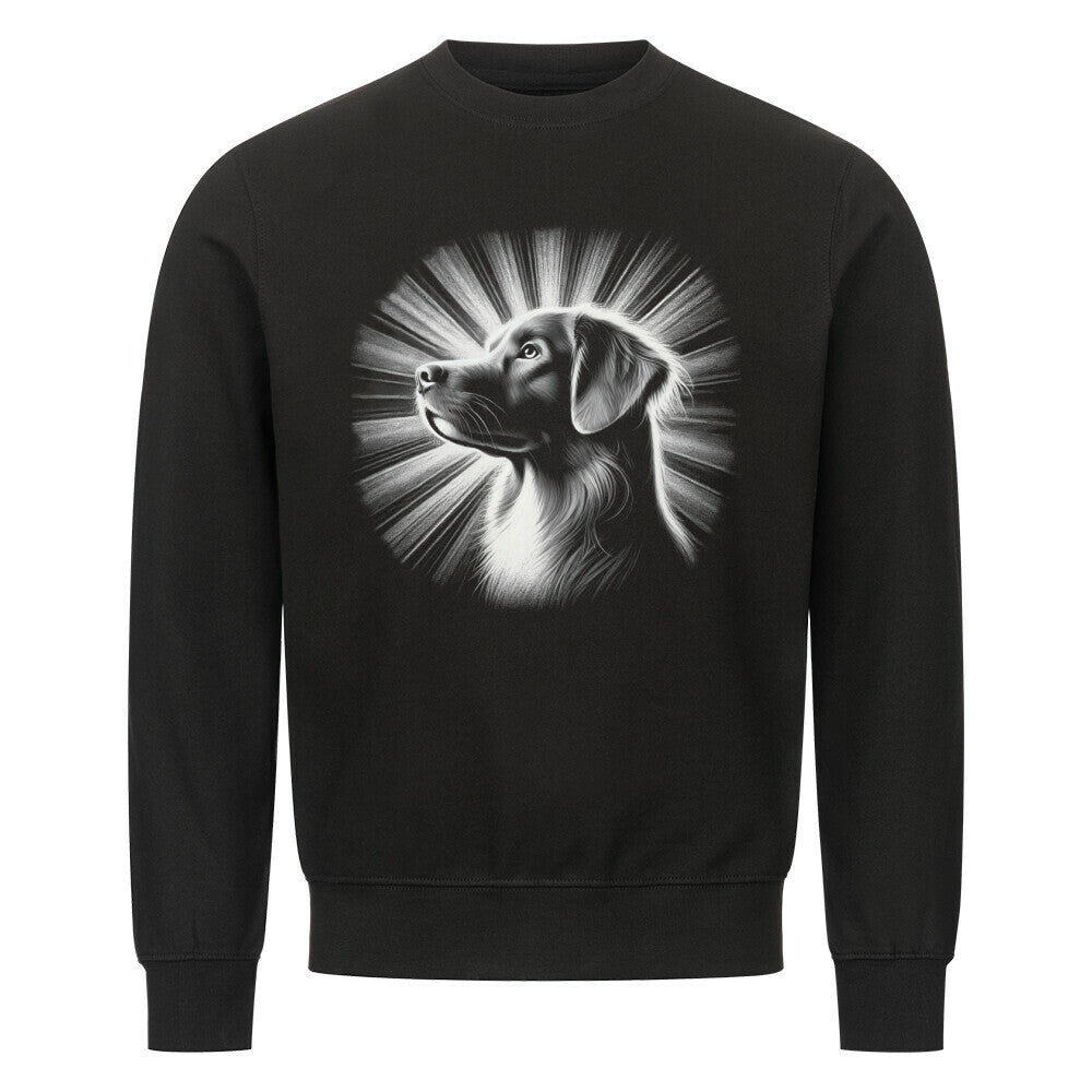 Premium Sweatshirt "Nova Scotia - Bright" Schwarz – hunde-shirt.de