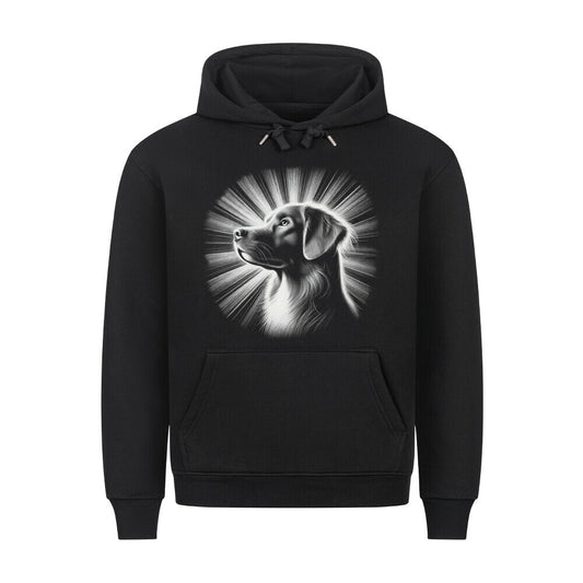 Premium Hoodie "Nova Scotia - Bright" Schwarz – hunde-shirt.de