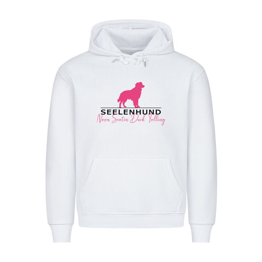 Premium Hoodie "Nova Scotia - Seelenhund" Weiß – hunde-shirt.de