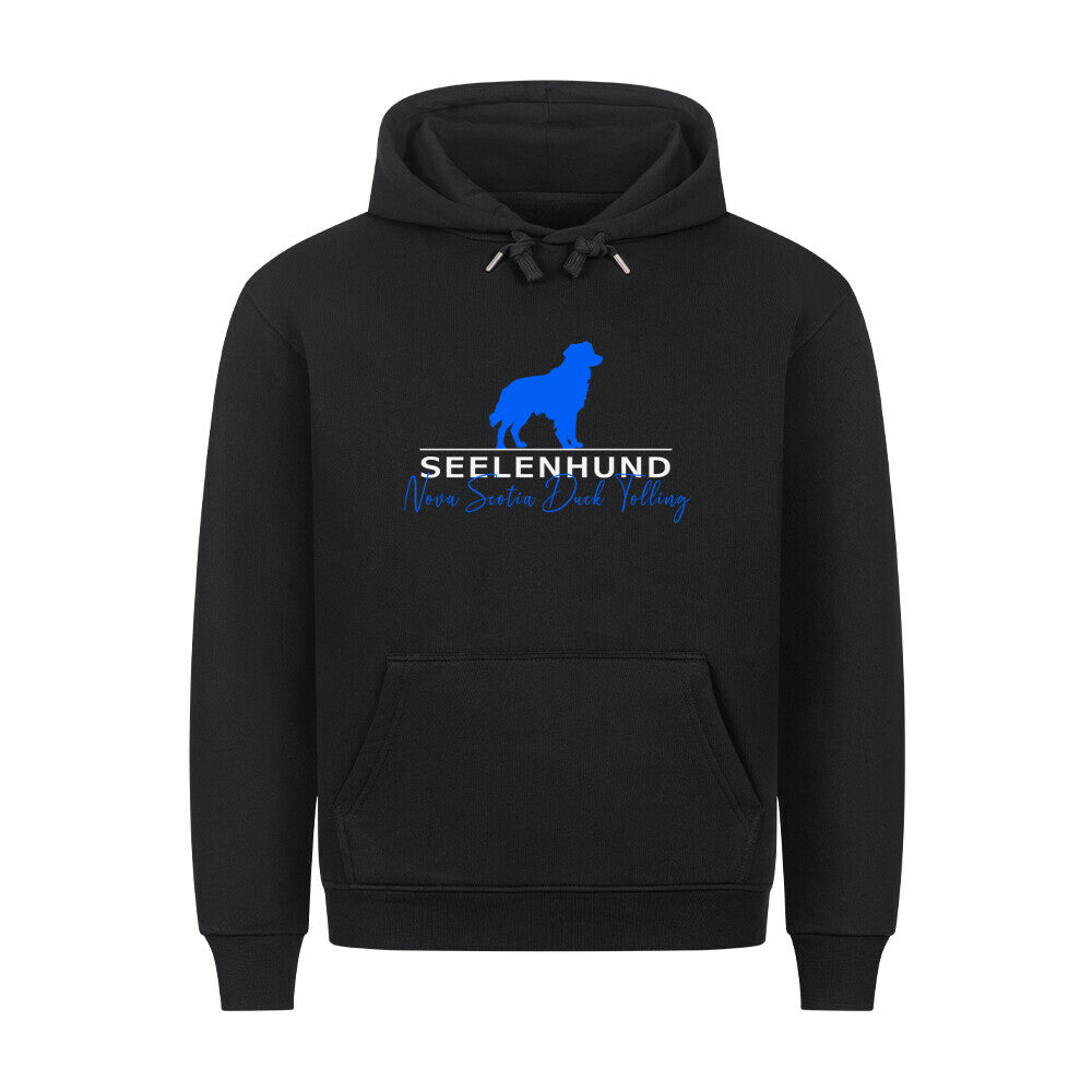 Premium Hoodie "Nova Scotia - Seelenhund" Schwarz – hunde-shirt.de