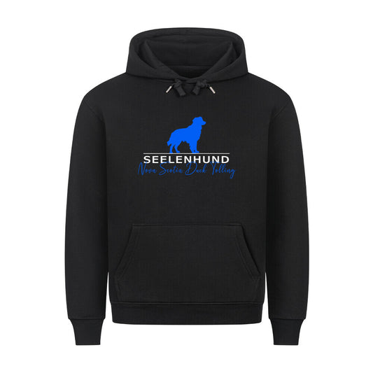 Premium Hoodie "Nova Scotia - Seelenhund" Schwarz – hunde-shirt.de