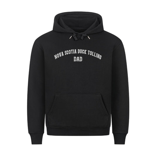 Premium Hoodie "Nova Scotia - DAD" Schwarz – hunde-shirt.de