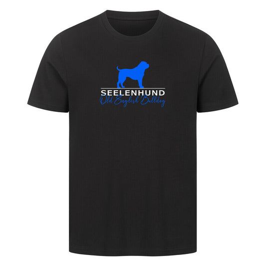 Premium T-Shirt "OEB - Seelenhund" Schwarz – hunde-shirt.de