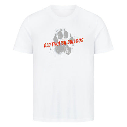 Premium T-Shirt "OEB - PAW" Weiß – hunde-shirt.de