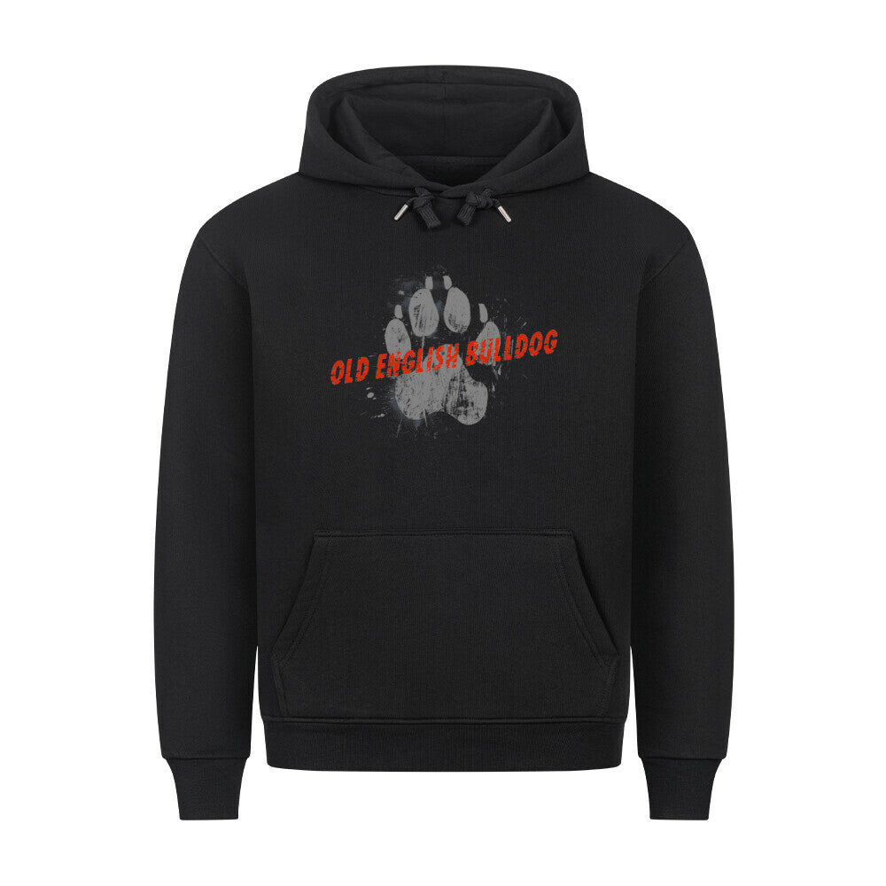 Premium Hoodie "OEB - PAW" Schwarz – hunde-shirt.de