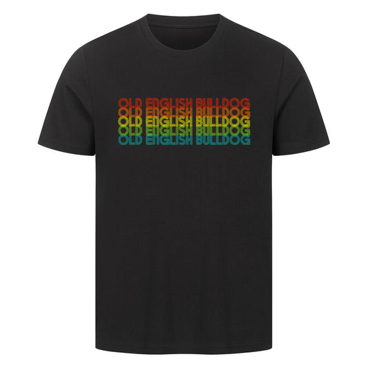 Premium T-Shirt "OEB - RETRO" Schwarz – hunde-shirt.de