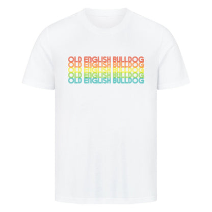 Premium T-Shirt "OEB - RETRO" Weiß – hunde-shirt.de