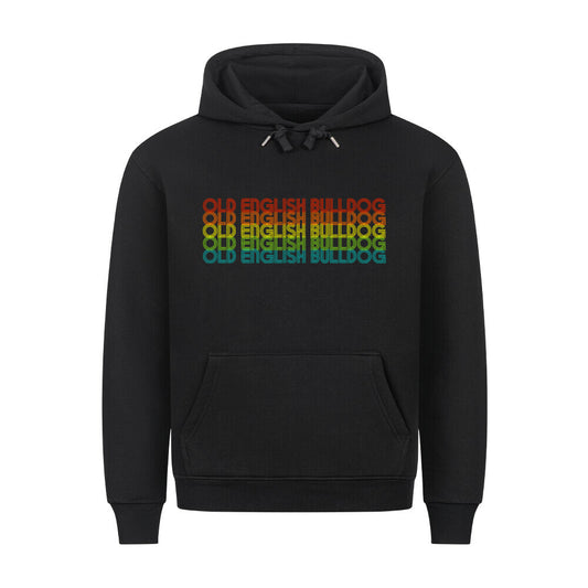 Premium Hoodie "OEB - RETRO" Schwarz – hunde-shirt.de