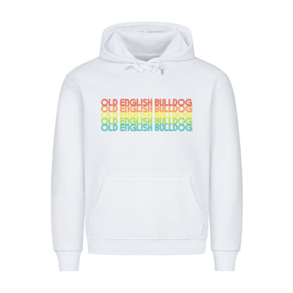 Premium Hoodie "OEB - RETRO" Weiß – hunde-shirt.de