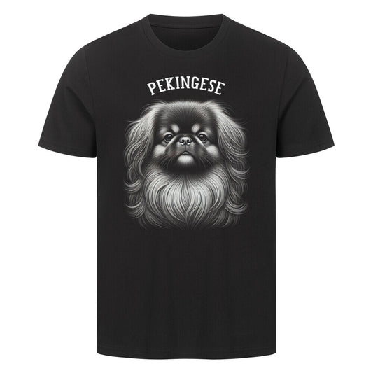 Premium T-Shirt "Pekingese - Pure" Schwarz – hunde-shirt.de