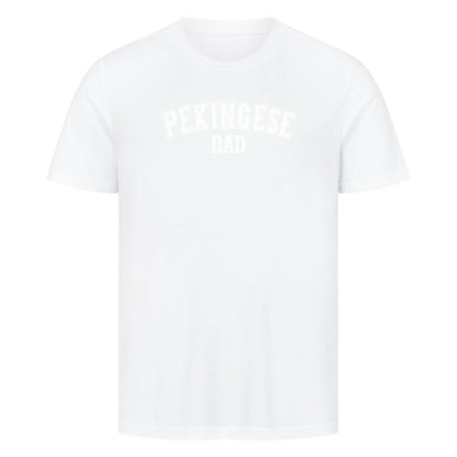 Premium T-Shirt "Pekingese - DAD" Weiß – hunde-shirt.de