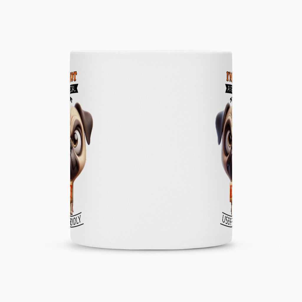 Tasse "Mops - Anti-Social" – hunde-shirt.de