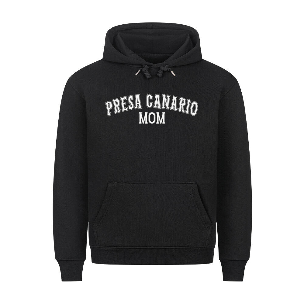 Premium Hoodie "Presa Canario - MOM" Schwarz – hunde-shirt.de