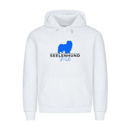 Premium Hoodie "Puli - Seelenhund" Weiß – hunde-shirt.de