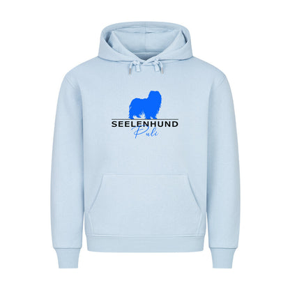 Premium Hoodie "Puli - Seelenhund" Babyblau – hunde-shirt.de