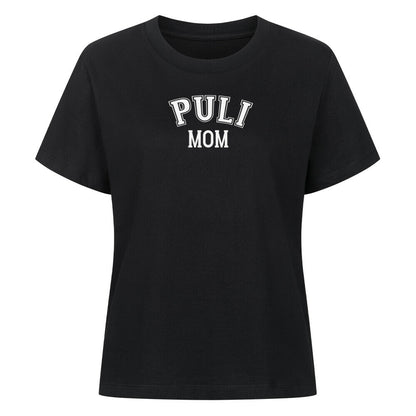Premium Damen-Shirt "Puli - MOM" Schwarz – hunde-shirt.de