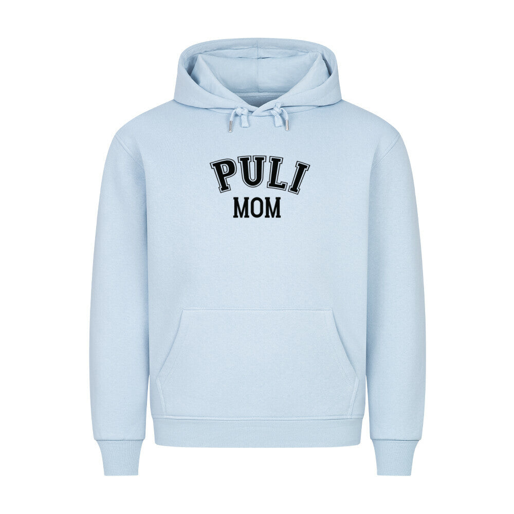 Premium Hoodie "Puli - MOM" Babyblau – hunde-shirt.de
