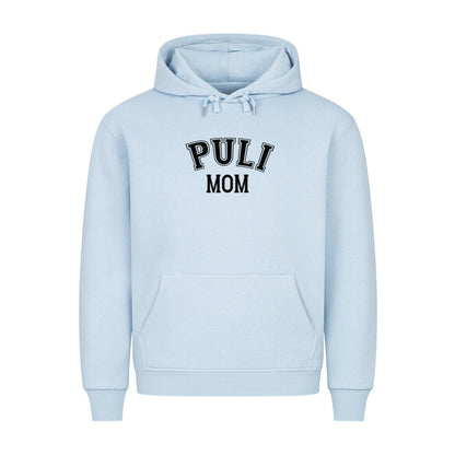 Premium Hoodie "Puli - MOM" Babyblau – hunde-shirt.de