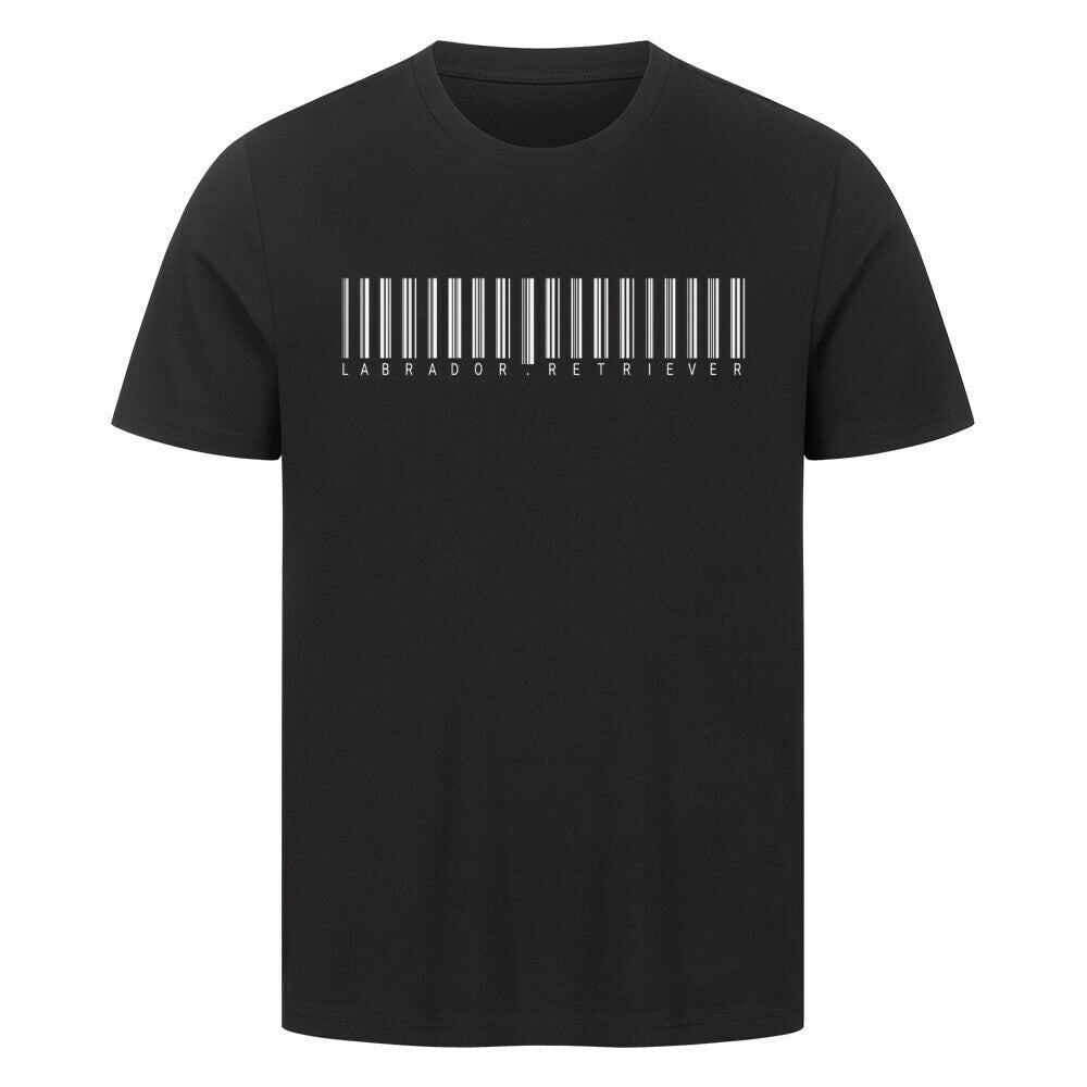 Premium T-Shirt "Labrador - CODE" Schwarz – hunde-shirt.de