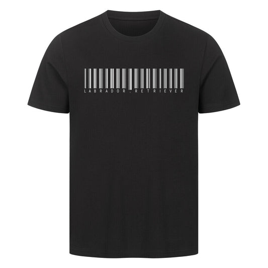 Premium T-Shirt "Labrador - CODE" Schwarz – hunde-shirt.de