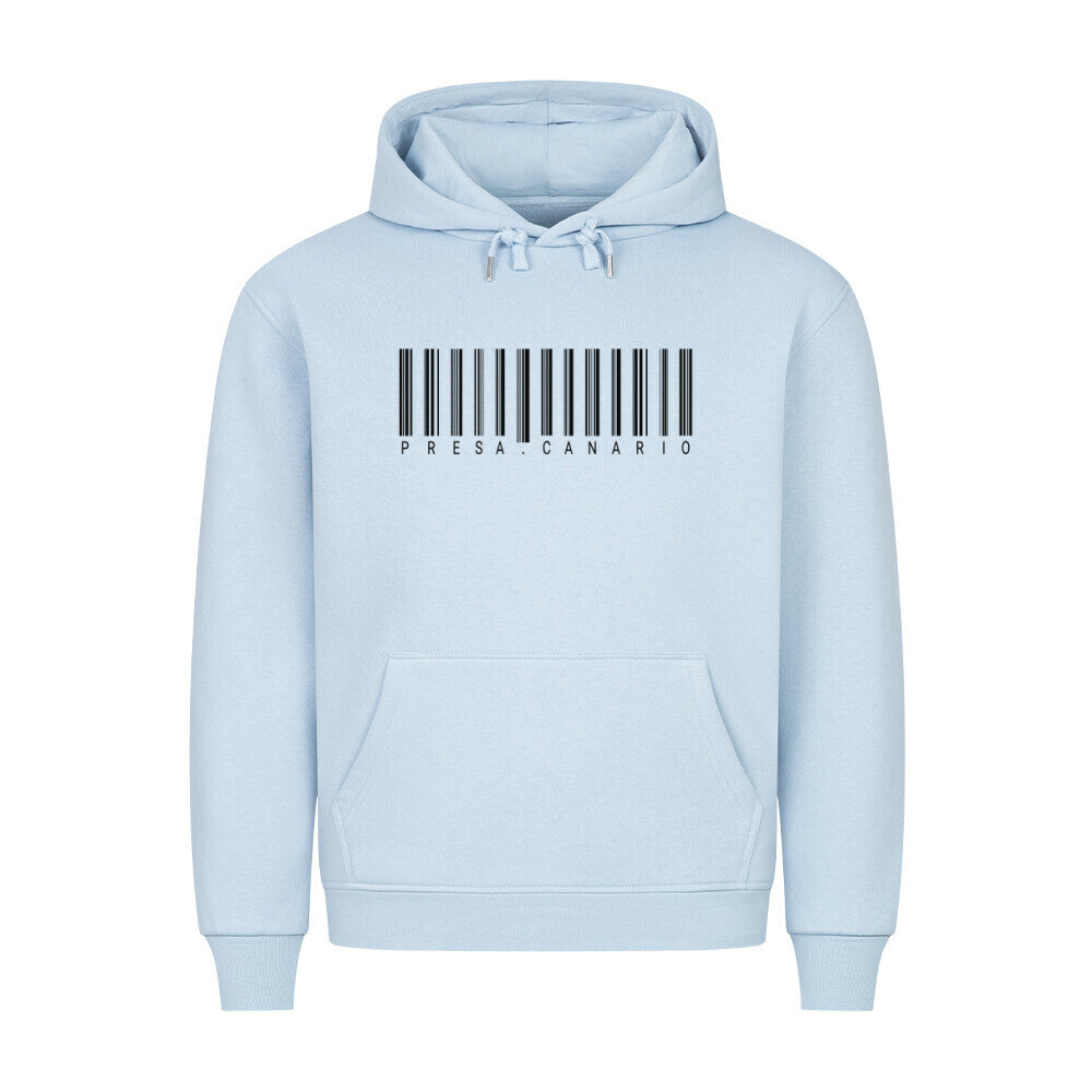 Premium Hoodie "Presa Canario - CODE" Babyblau – hunde-shirt.de