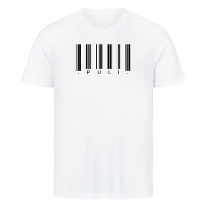 Premium T-Shirt "Puli - CODE" Weiß – hunde-shirt.de