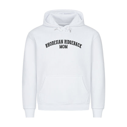 Premium Hoodie "Rhodesian Ridgeback - MOM" Weiß – hunde-shirt.de