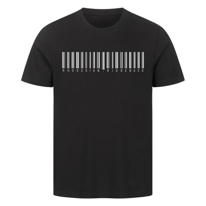 Premium T-Shirt "Rhodesian Ridgeback - Scan" Schwarz – hunde-shirt.de